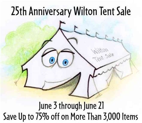 Wilton tent sale 2023 - So Excited! Wilton Clearance Sale! Decorating By barbaranoel Updated 29 Apr 2006 , 12:37pm by stylishbite barbaranoel Posted 17 Apr 2006 , 1:39pm.